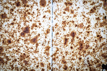 Abstract Texture of Rust on Aged Surface with Flecks and Spots
