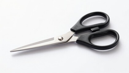 Obraz premium Creative imagination with shiny objects in an office environment scissors close-up perspective for enhanced productivity