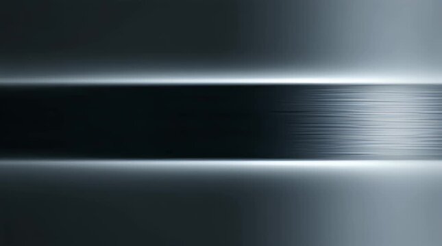 Elegant Horizontal Glow Divider on Navy Silver Corporate Background
