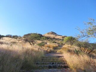 Fototapeta premium Cerro del original - Mountain the Original in Santa Maria del RIo, San Luis Potosi, Mexico