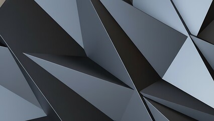 Abstract geometric background with sharp, angular planes in dark gray and light blue, creating a dynamic, modern, minimalist texture.