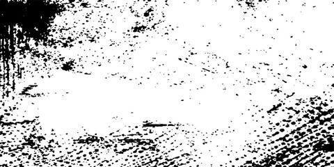 Obraz premium Abstract black and white grunge background design featuring artistic ink splash splatters and liquid paint drops on a textured vector illustration wallpaper