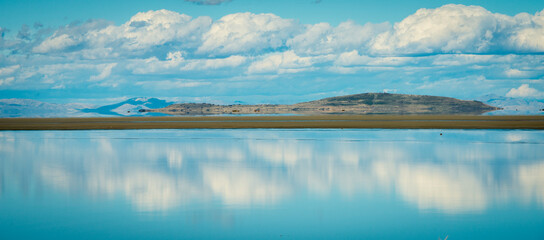 Great Salt Lake during the day