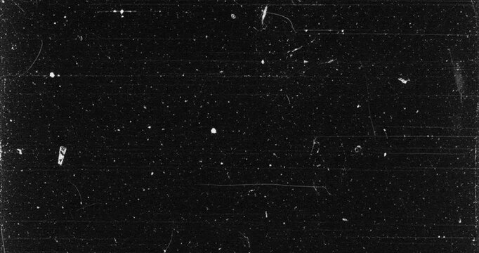 Dust and Scratches Overlay Video. High-quality 4K backgrounds are perfect for a variety of creative projects.