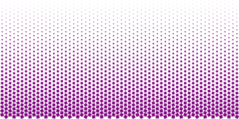Deep Purple Halftone Square Pattern Background, Elegant Geometric Mosaic Backdrop for Corporate Presentations and Branding