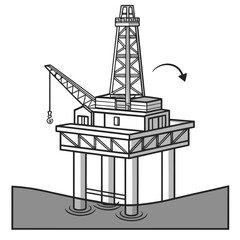 Offshore Platform Structure: Jacket, Leg, Riser Components