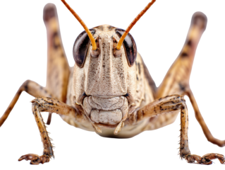 Grasshopper Close-Up Macro Shot