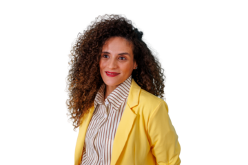 Professional woman presenting a positive attitude. Feeling good and showcasing confidence in a corporate environment