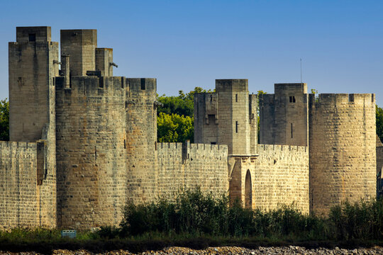 Remparts m&eacute;di&eacute;vaux d&rsquo;Aigues-Mortes en Camargue
