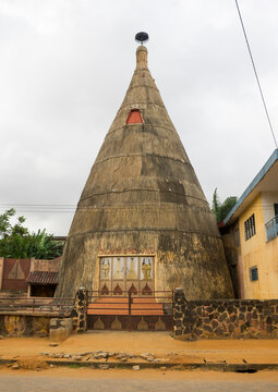 Benin, West Africa, Porto-Novo, zangbeto temple