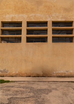 Swimming pool built during the italian colonial times, Central region, Asmara, Eritrea