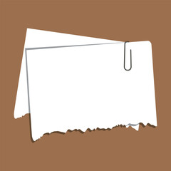 Realistic 3d Detailed Investigation Board or Detective Map with Pinned Paper and Note. Vector illustration of Plan Work. Brown background