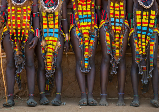 Hamer Tribe Women, Turmi, Omo Valley, Ethiopia
