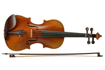Orchestral Violin and Bow Cut-out