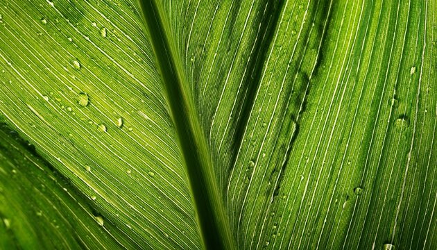 Detalles De Hoja De Maiz