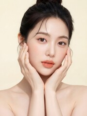 Natural Beauty Routine with Soft Makeup
