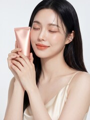 Natural Beauty Routine with Soft Makeup
