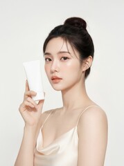 Natural Beauty Routine with Soft Makeup
