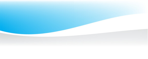 Obraz premium Sky blue winter gradient background with white gradation and blu light glow. Turquoise lavender blurry wallpaper for wide or cold themes. Soft abstract design.