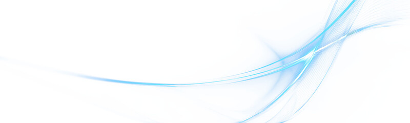 Naklejka premium Glowing blue laser speed trail PNG with motion blur and city light streaks. Futuristic neon light lines. Light movement effect.