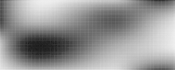 Grunge halftone gradient background. Faded grit noise texture. White and black sand wallpaper. Retro pixelated backdrop. Anime or manga style comic overlay. Vector graphic design textured template