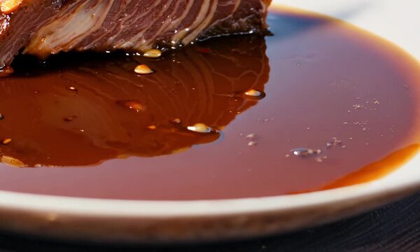 Savory sauce perfect for dipping. This video features a savory sauce perfect for dipping, highlighting its rich flavor and smooth texture, ideal for enhancing your favorite dishes and making meals exc