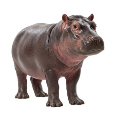 Fototapeta premium A close-up of a hippo