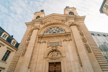 Fototapeta premium France, Lyon - 1 oct 2025 Hotel-Dieu