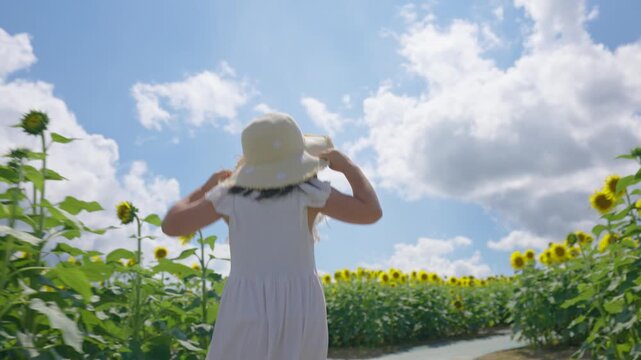 ひまわり畑　北竜町
