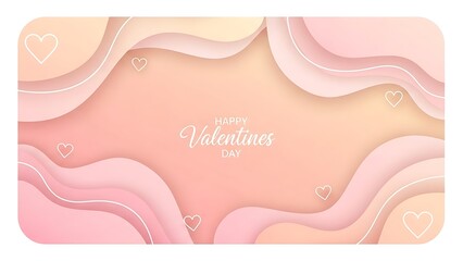 Romantic Valentines Day background with heart balloons and gifts for your heartfelt holiday promotions and delightful seasonal campaigns | Happy Valentine's Day