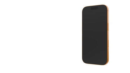 Naklejka premium Modern Smartphone with Blank Screen