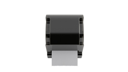 Fototapeta premium Black Tape Dispenser with Cutting Blade