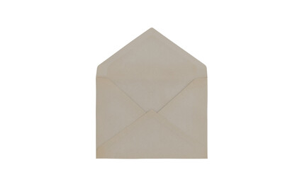 Blank Brown Paper Envelope