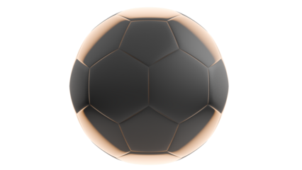Soccer Ball on Transparent Background