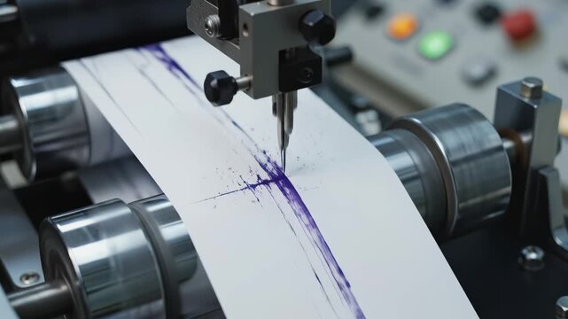 Machine Drawing on Paper
