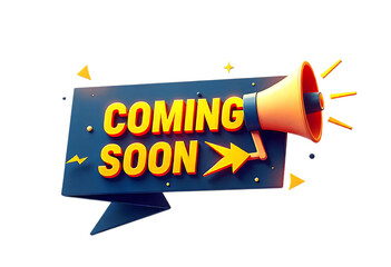 Coming soon megaphone announcement
