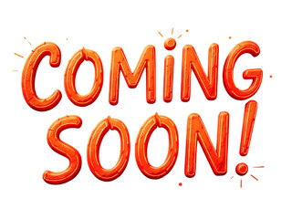 Coming soon text effect for promotion and advertising