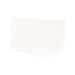 Obraz premium White torn paper rectangle piece