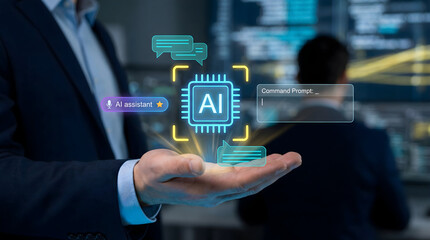 Advanced AI Chatbot and Virtual Assistant Technology Interface