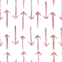 Blush Pink Watercolor Minimal Seamless Pattern