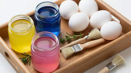 DIY Egg Painting Kit Tools