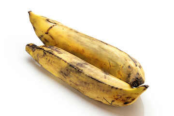 Sweet Plantain isolated , close up , on white background © Thomas Montini