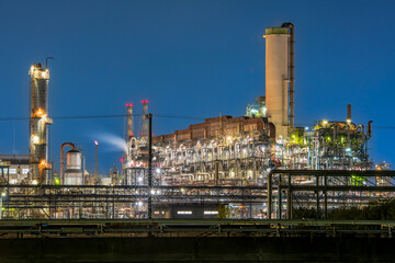 岡山県　倉敷市　水島工場夜景