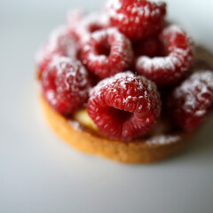 g&acirc;teau aux framboises