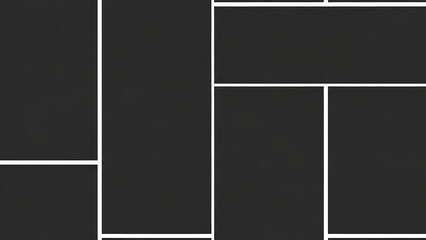 Modern geometric pattern with dark gray rectangles