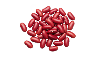 Pile of red kidney beans