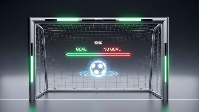 Goal Line Technology Decision System Showing Goal vs No Goal Result