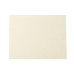 Fototapeta premium Blank cream textured paper sheet mockup