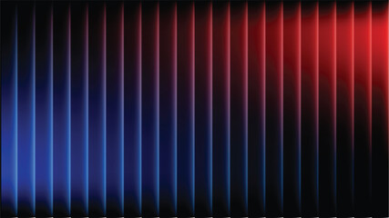 Colorful gradient background with vertical stripes transitioning from blue to red abstract striped. Resizable and Editable, EPS 10.