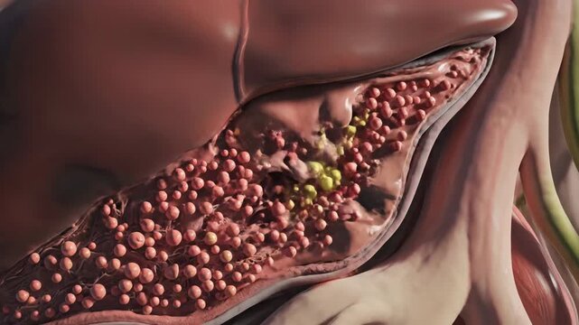 Professional 3D Animation of Drug-Induced Liver Injury and Pathology
